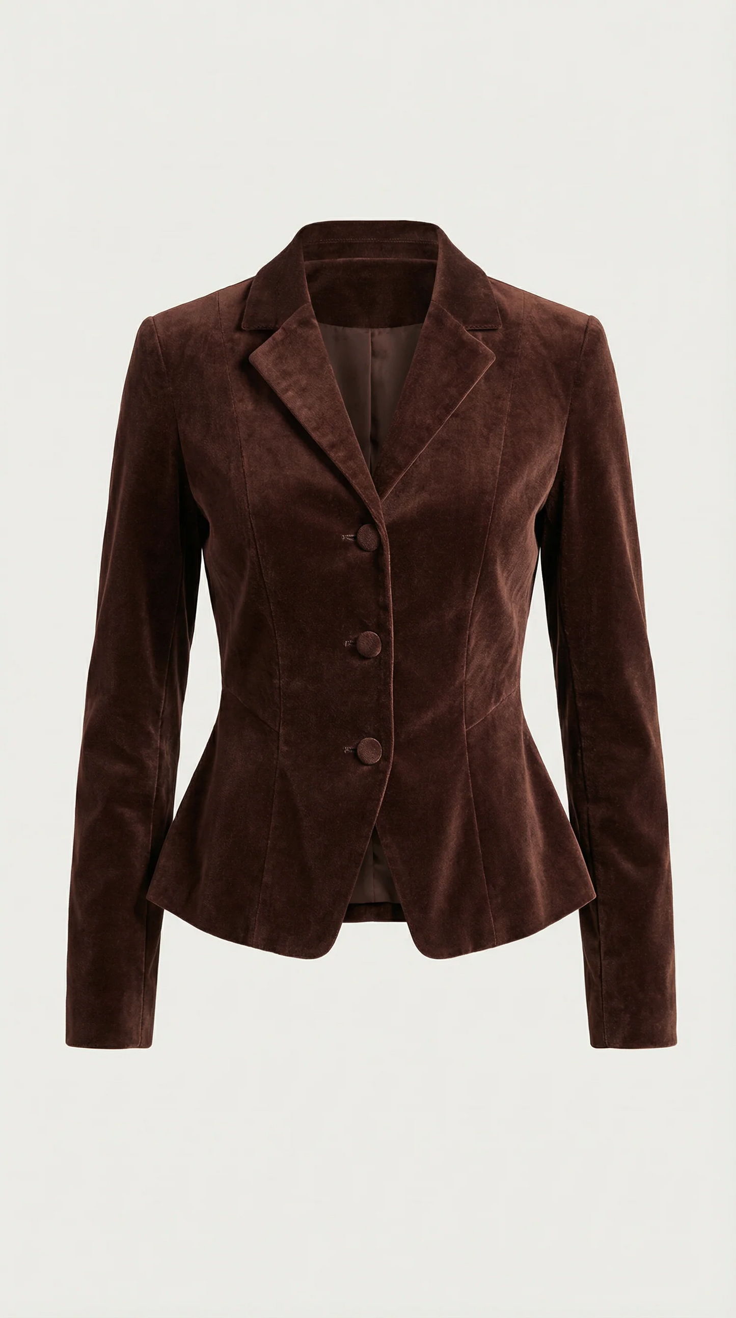Nuria-Chaqueta Blazer con Tapeta de Botones