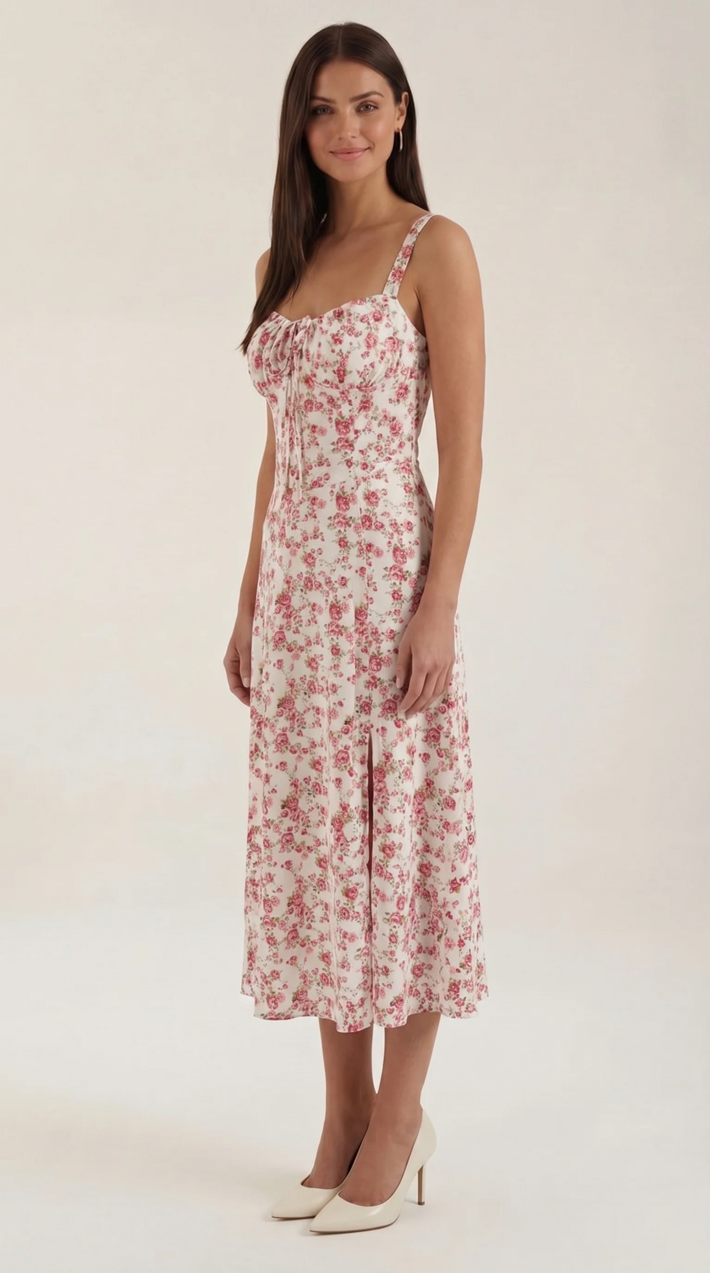 Marta-Vestido Midi De Verano