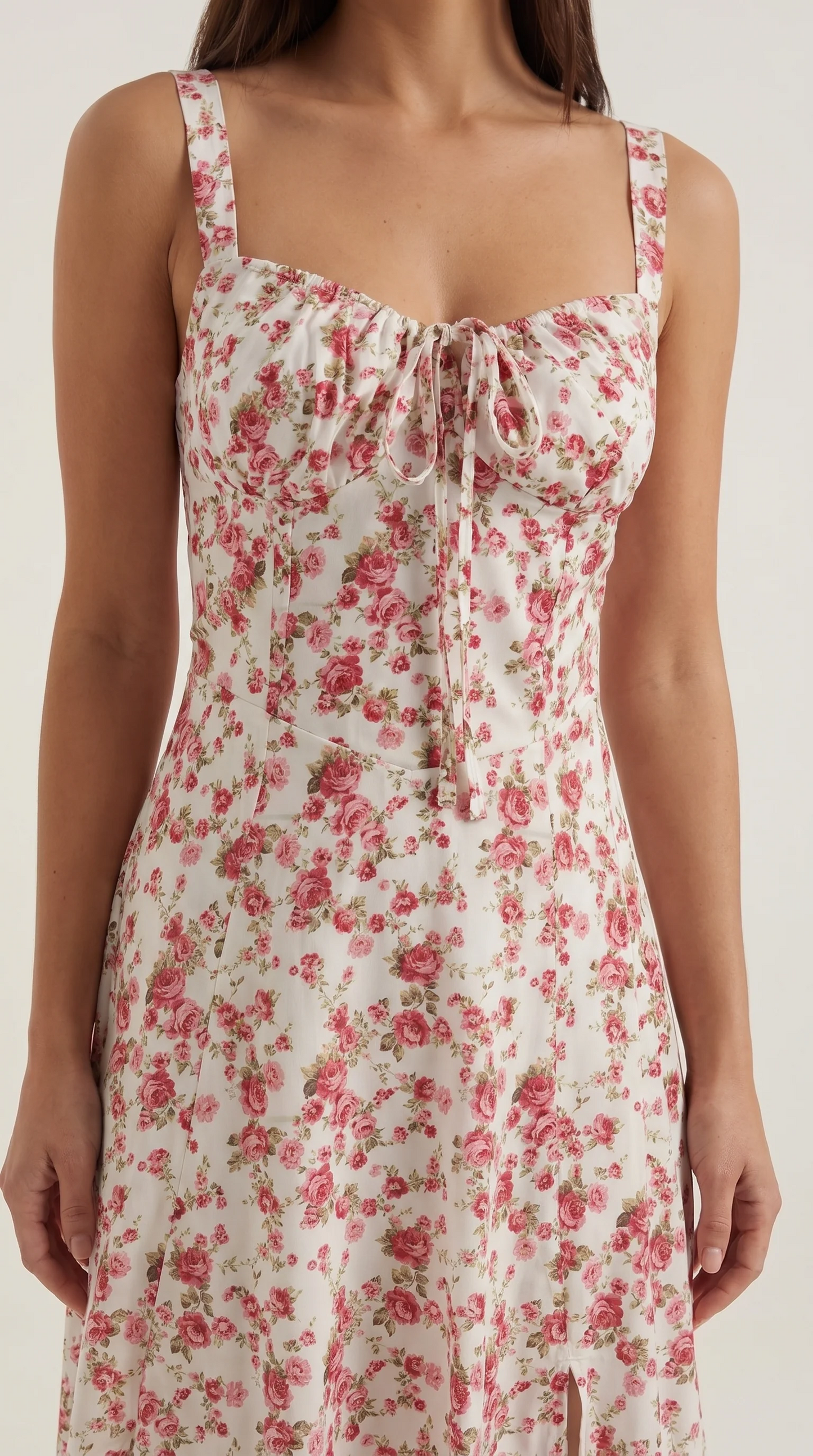 Marta-Vestido Midi De Verano