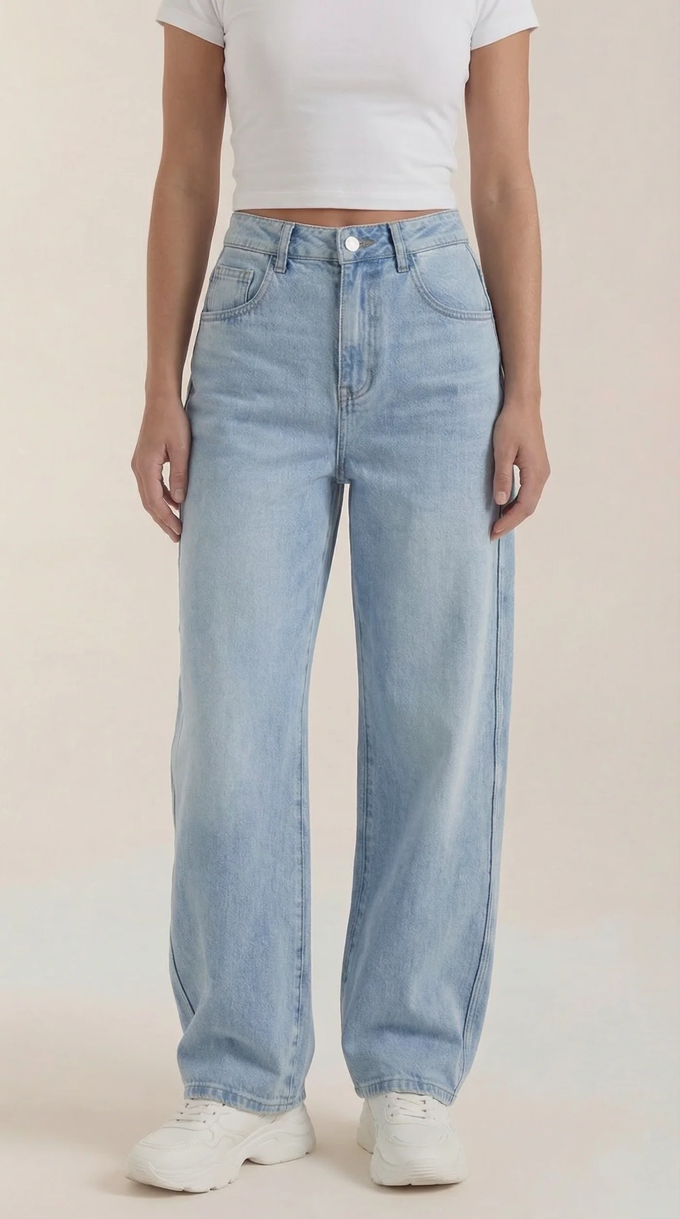 Verónica-Pantalones Vaqueros Anchos Bridget