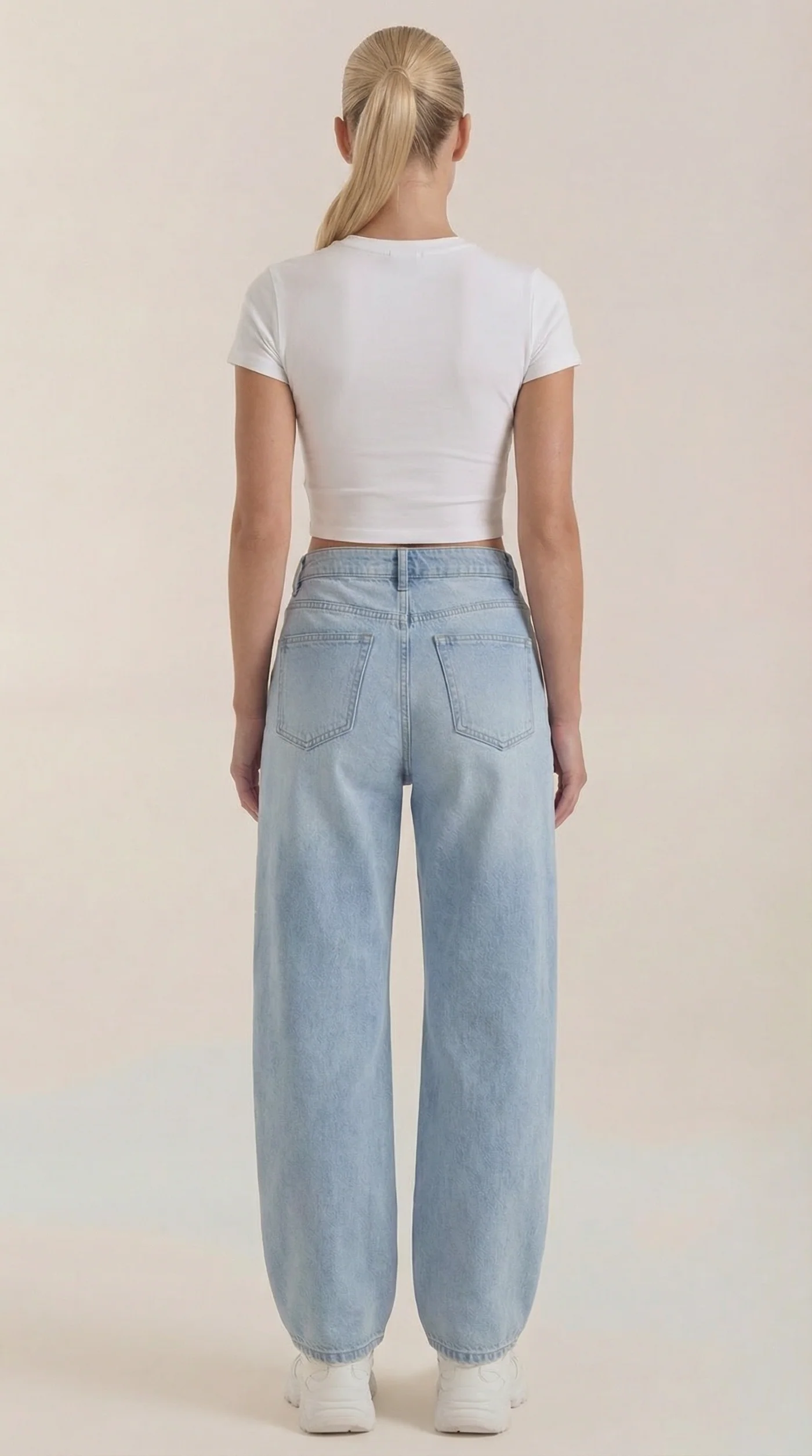 Verónica-Pantalones Vaqueros Anchos Bridget