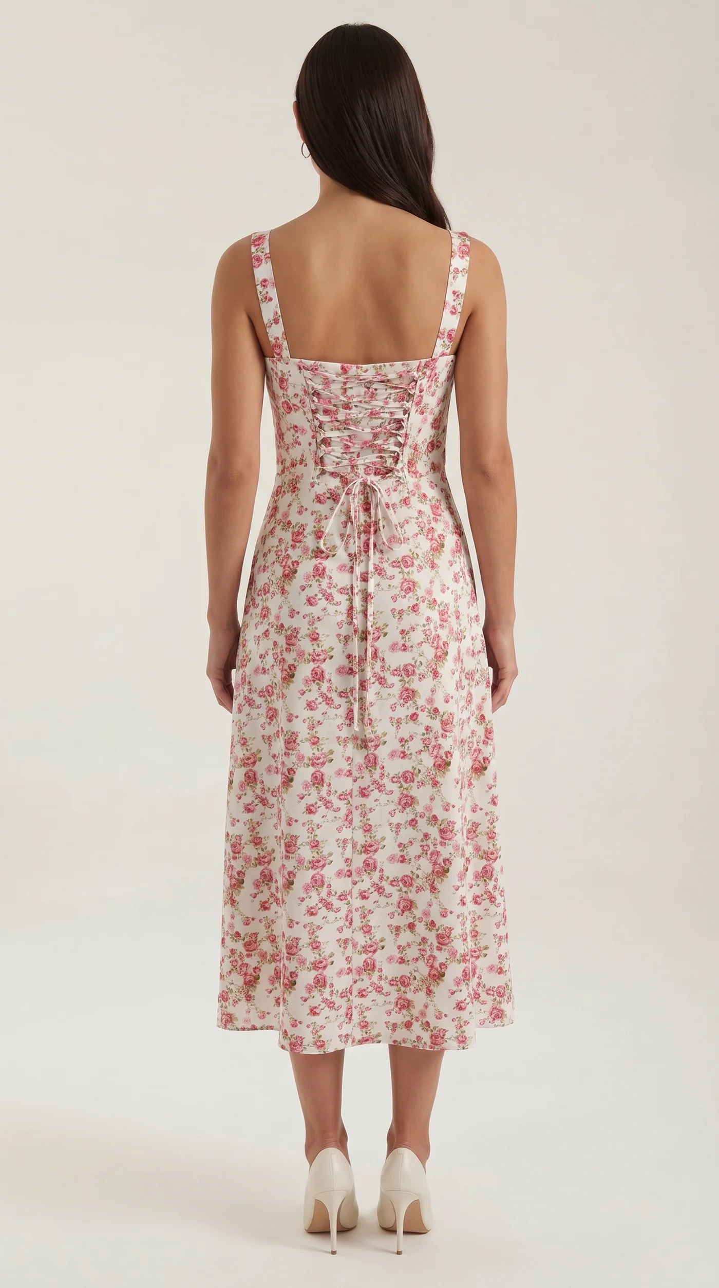 Marta-Vestido Midi De Verano