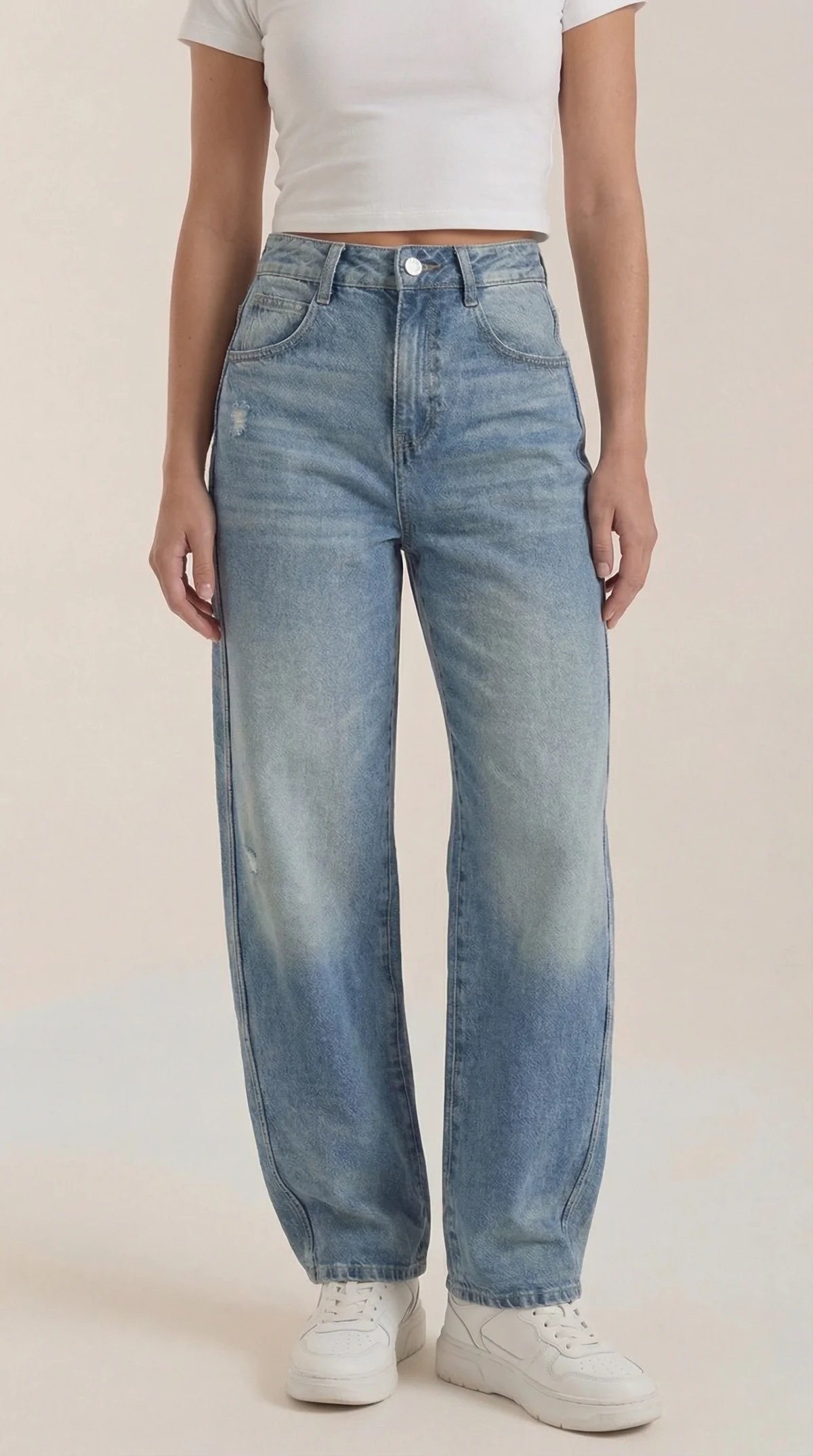 Verónica-Pantalones Vaqueros Anchos Bridget
