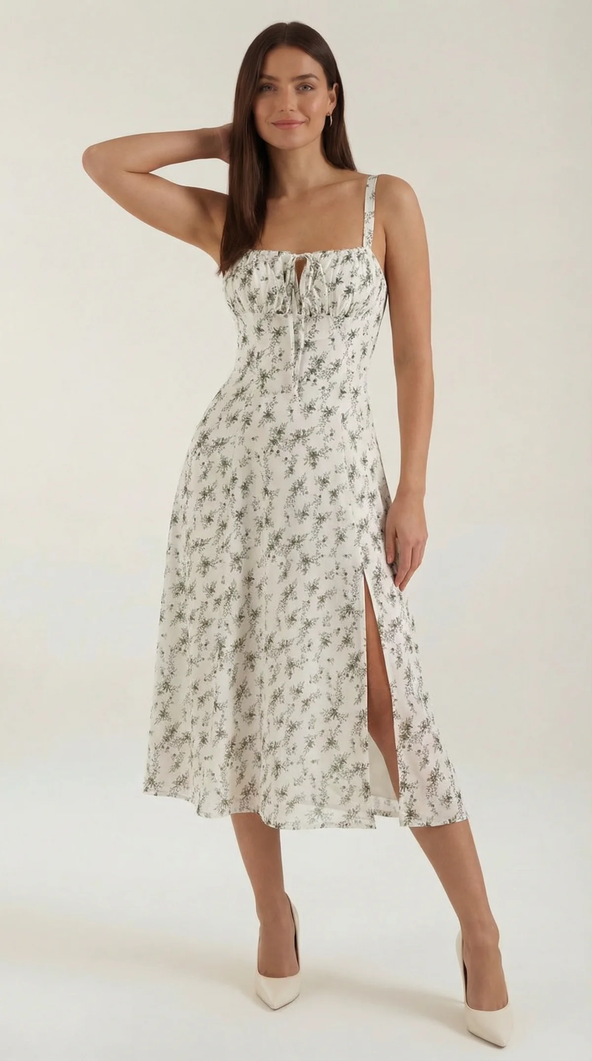 Marta-Vestido Midi De Verano