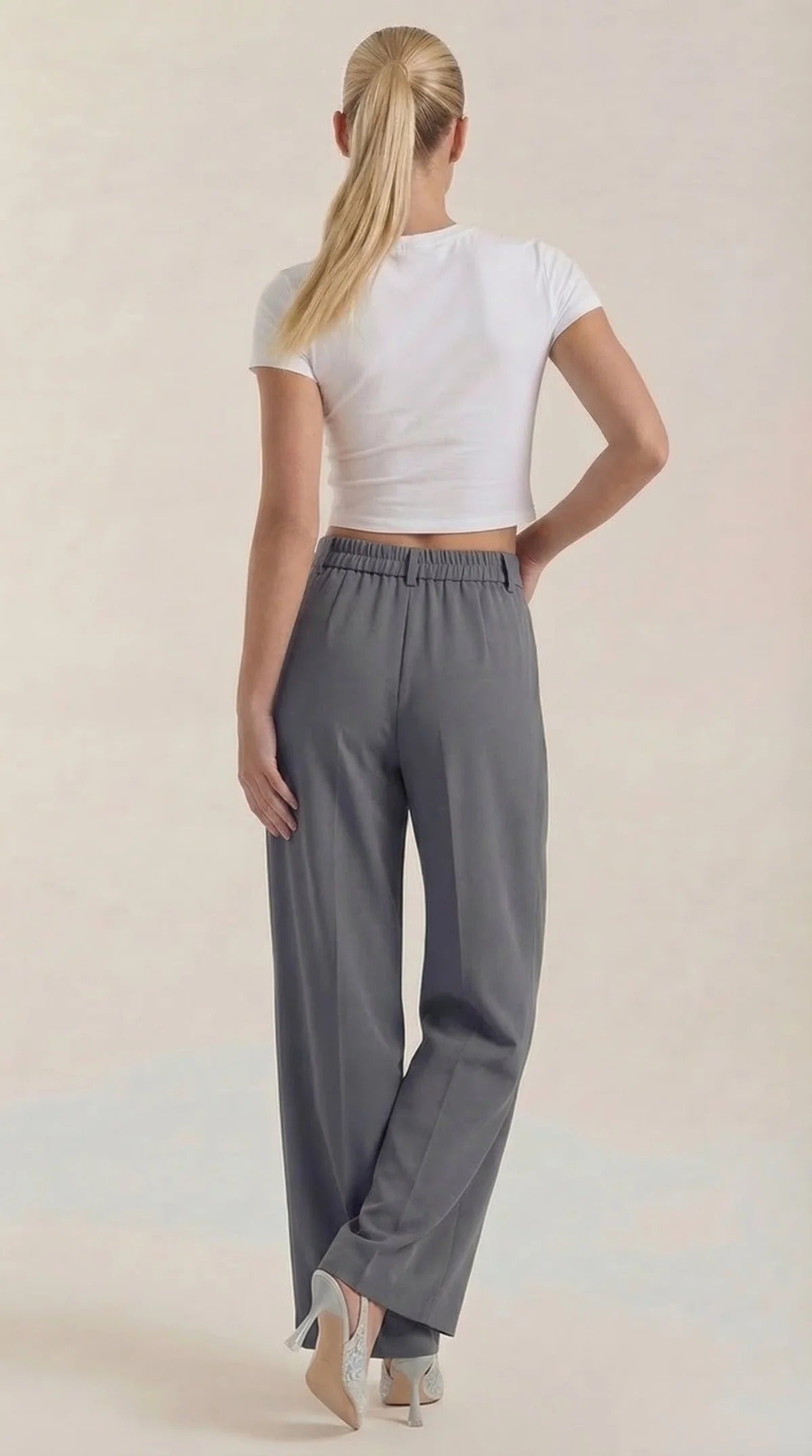 Isabel-Pantalón de Tiro Alto