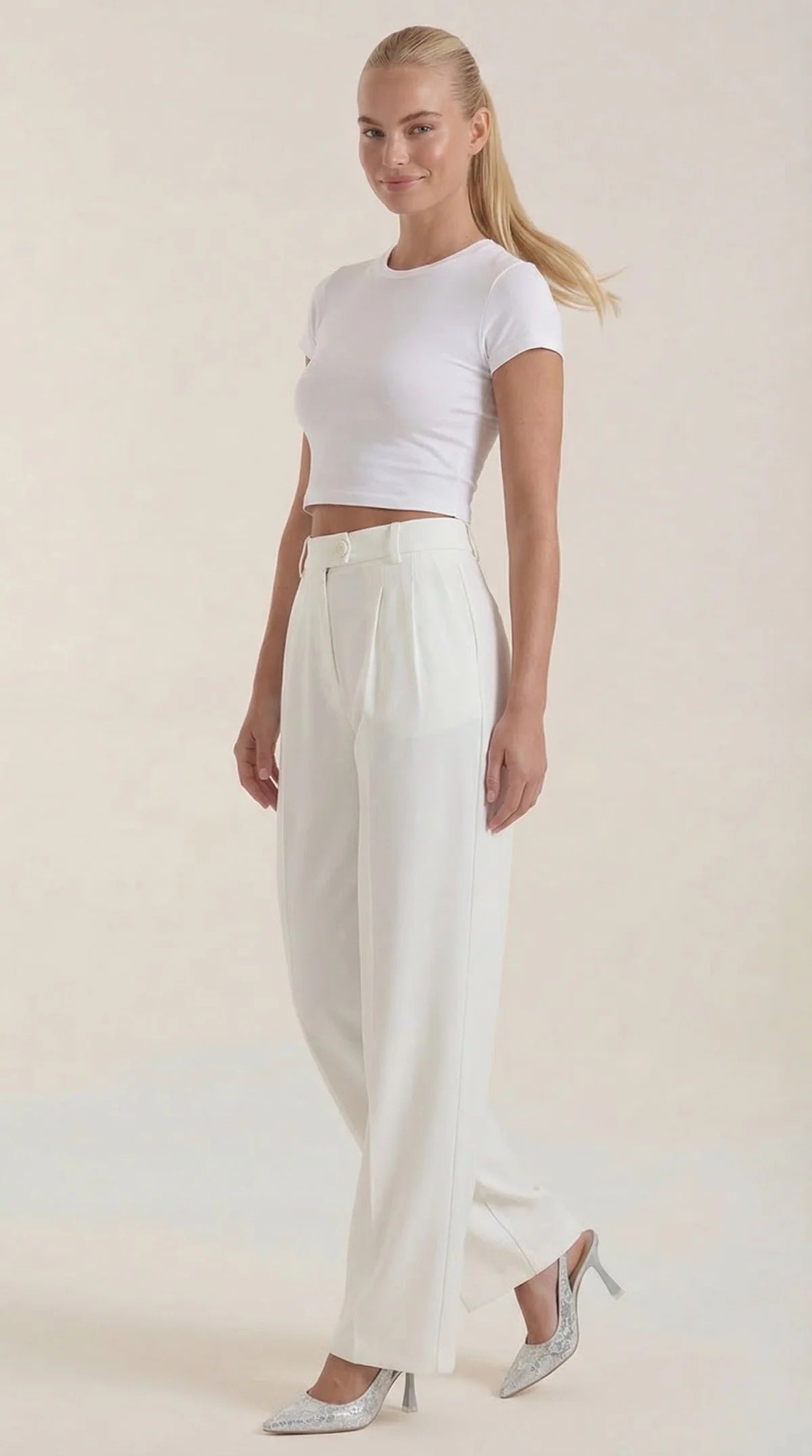 Isabel-Pantalón de Tiro Alto