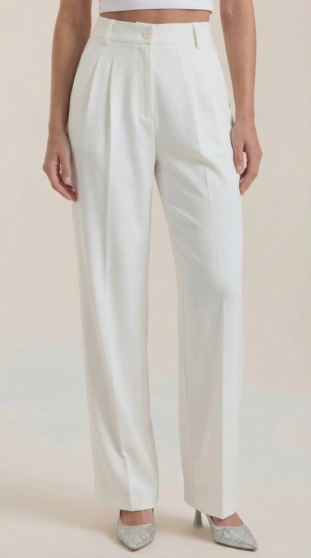 Isabel-Pantalón de Tiro Alto