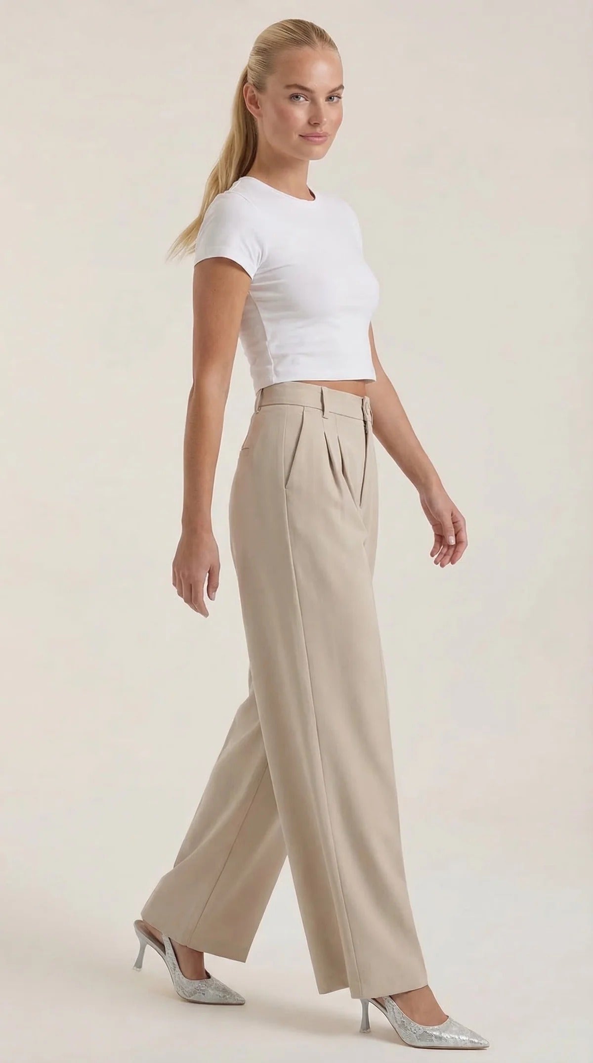 Isabel-Pantalón de Tiro Alto
