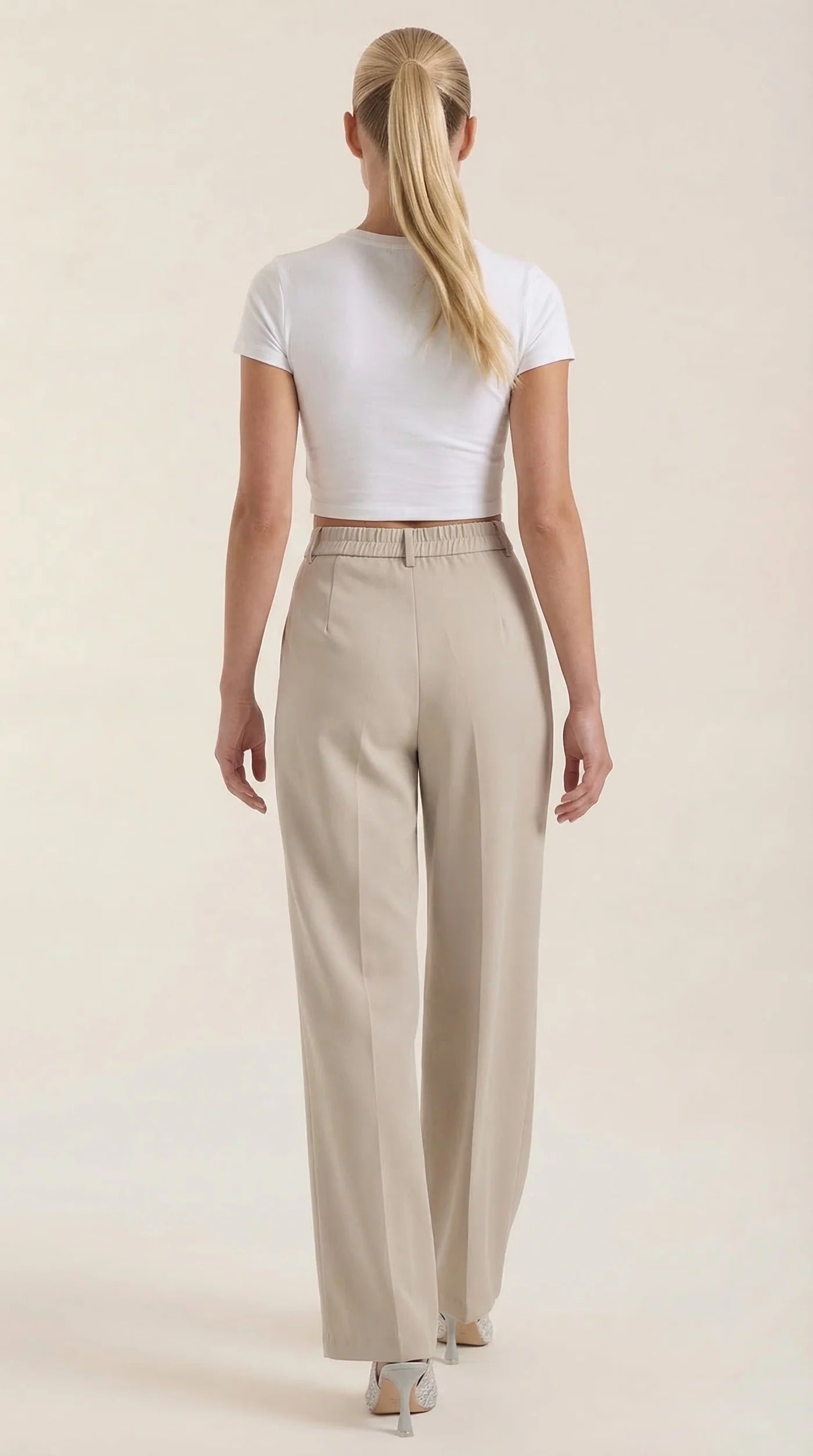 Isabel-Pantalón de Tiro Alto