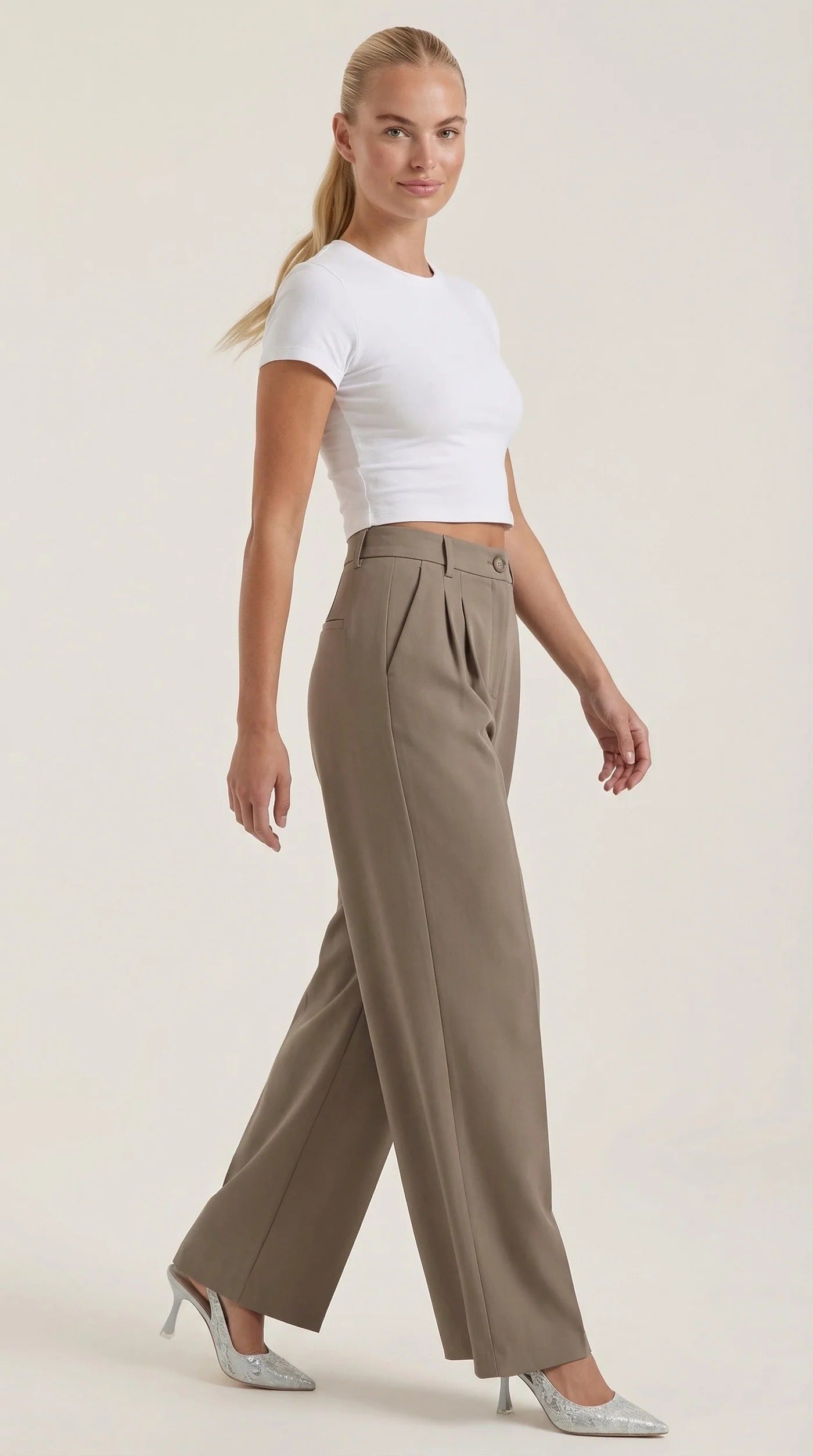 Isabel-Pantalón de Tiro Alto
