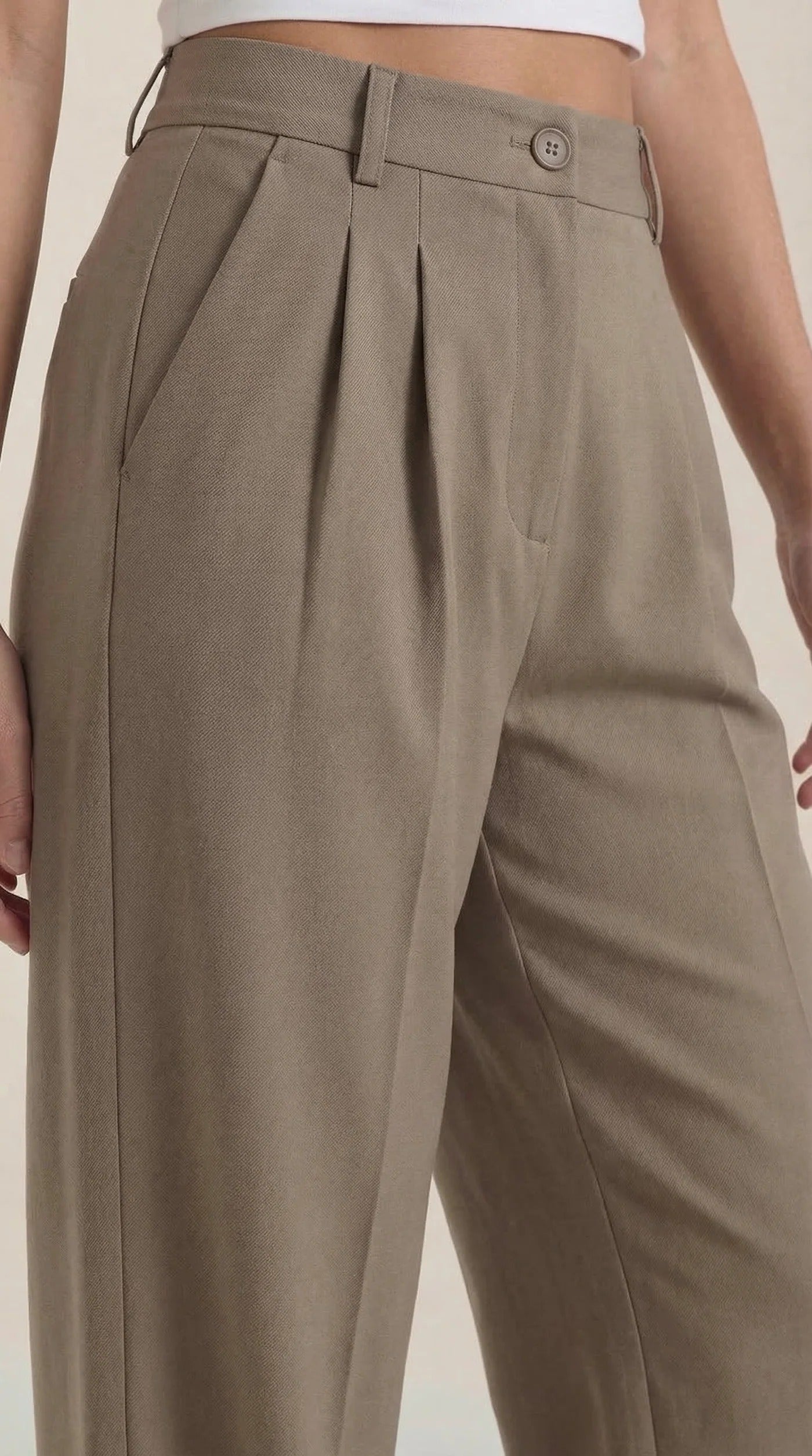 Isabel-Pantalón de Tiro Alto