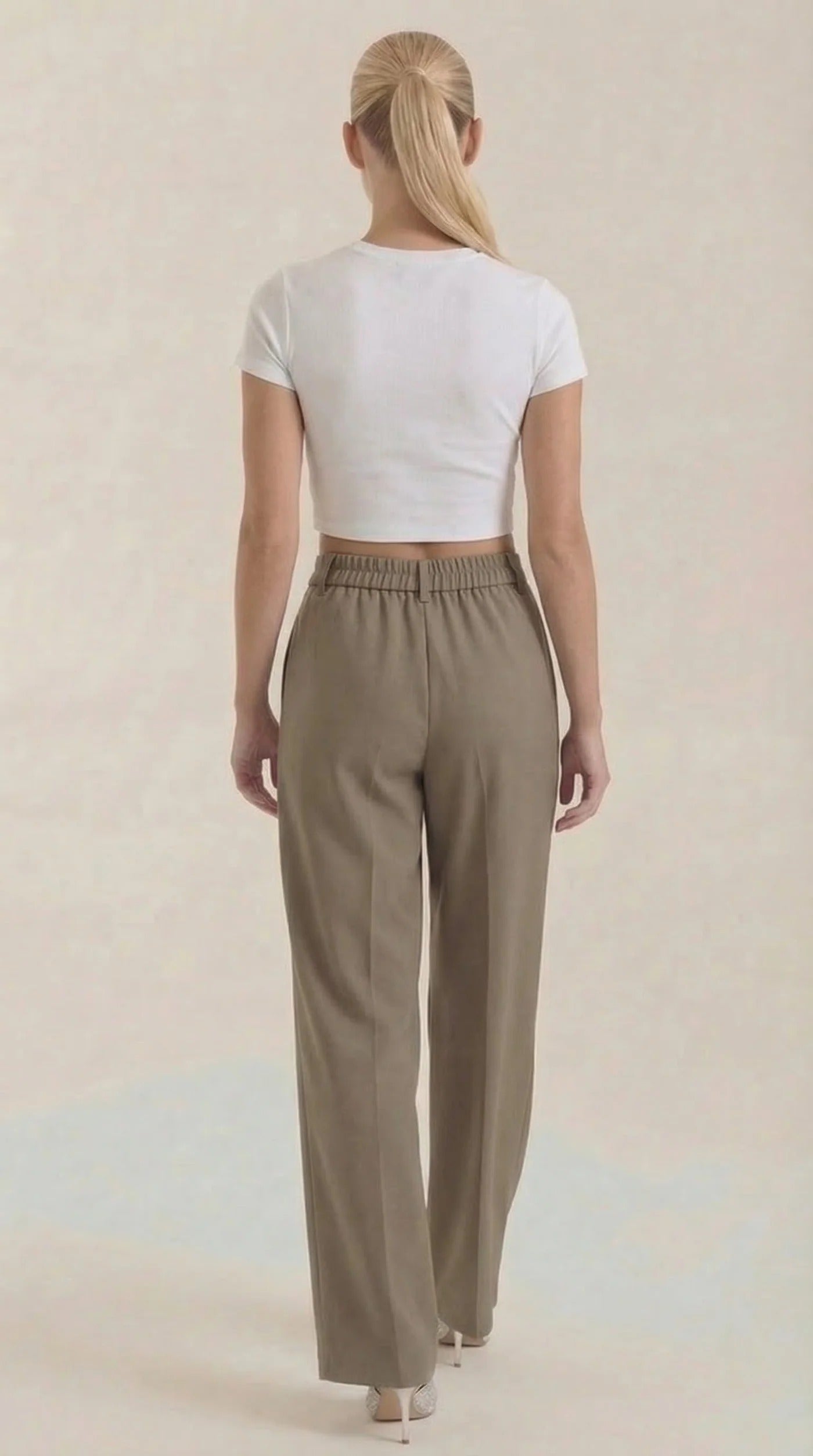 Isabel-Pantalón de Tiro Alto