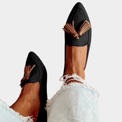 Valeria-Mocasín con Flecos