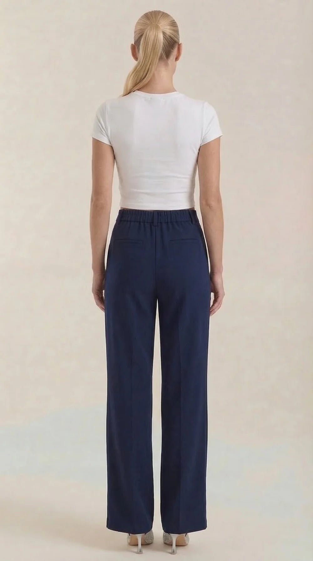Isabel-Pantalón de Tiro Alto