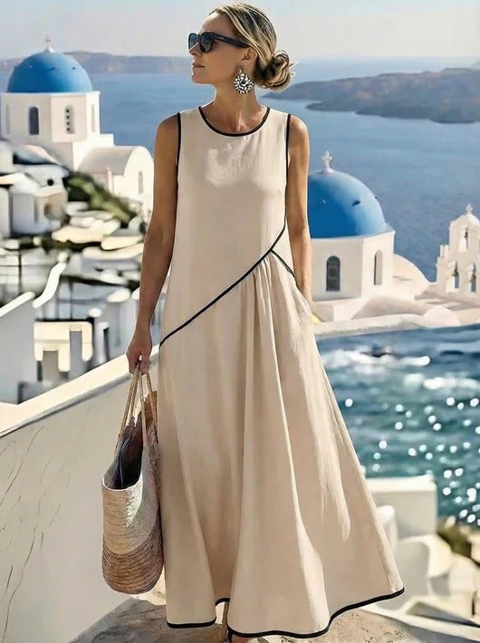 Soraya-Vestido de Verano a Rayas