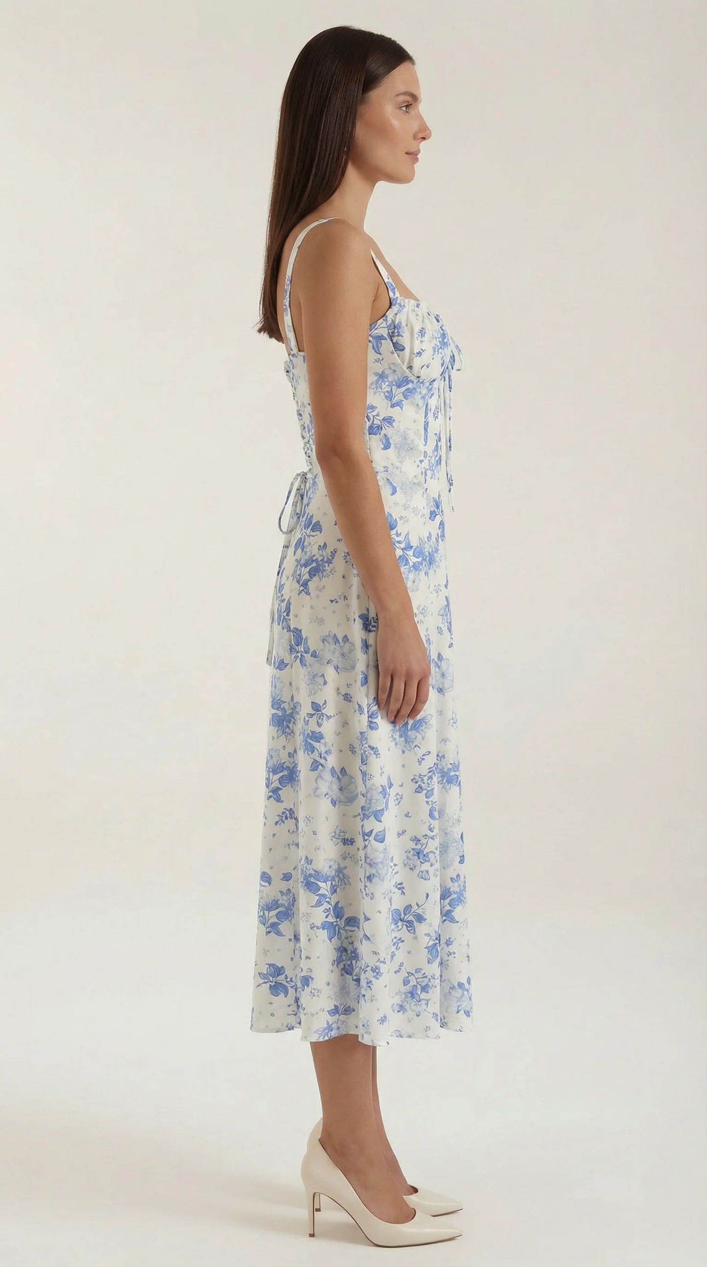 Marta-Vestido Midi De Verano