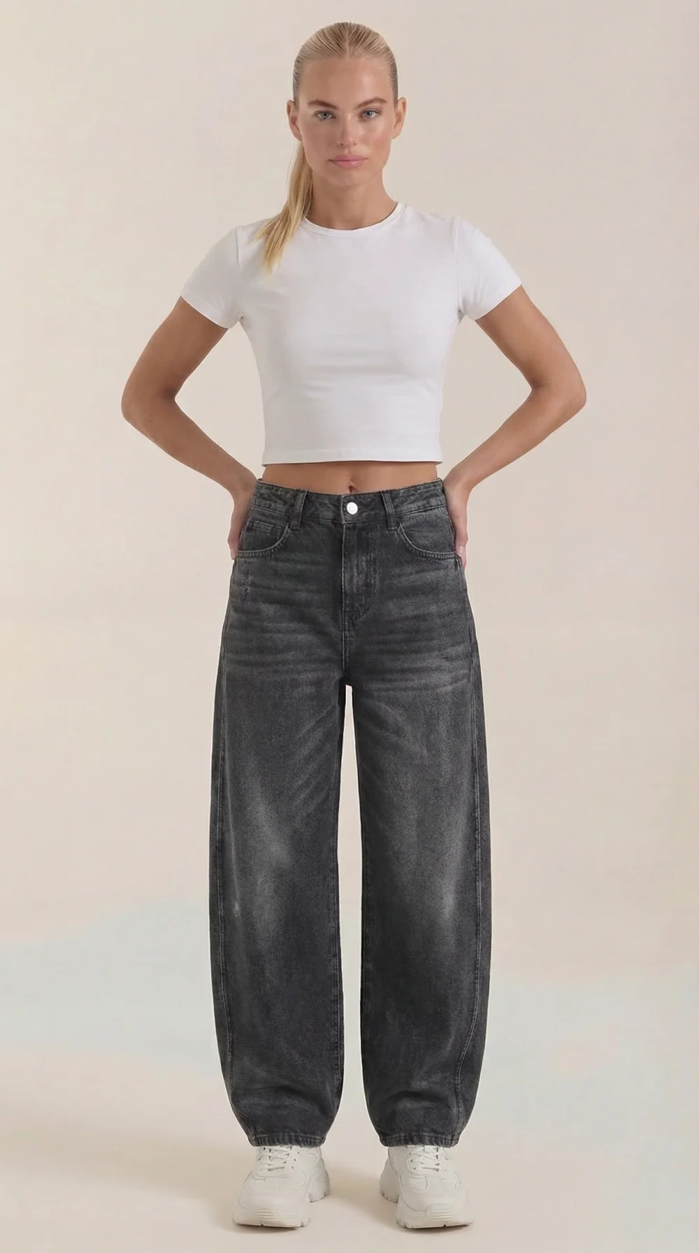 Verónica-Pantalones Vaqueros Anchos Bridget