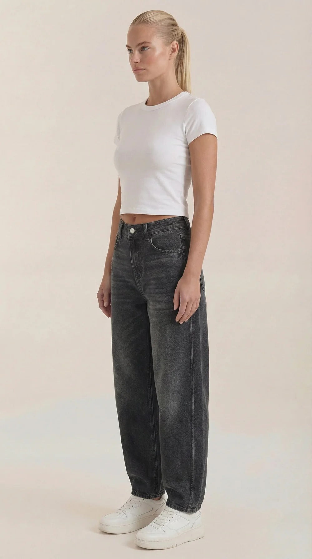 Verónica-Pantalones Vaqueros Anchos Bridget